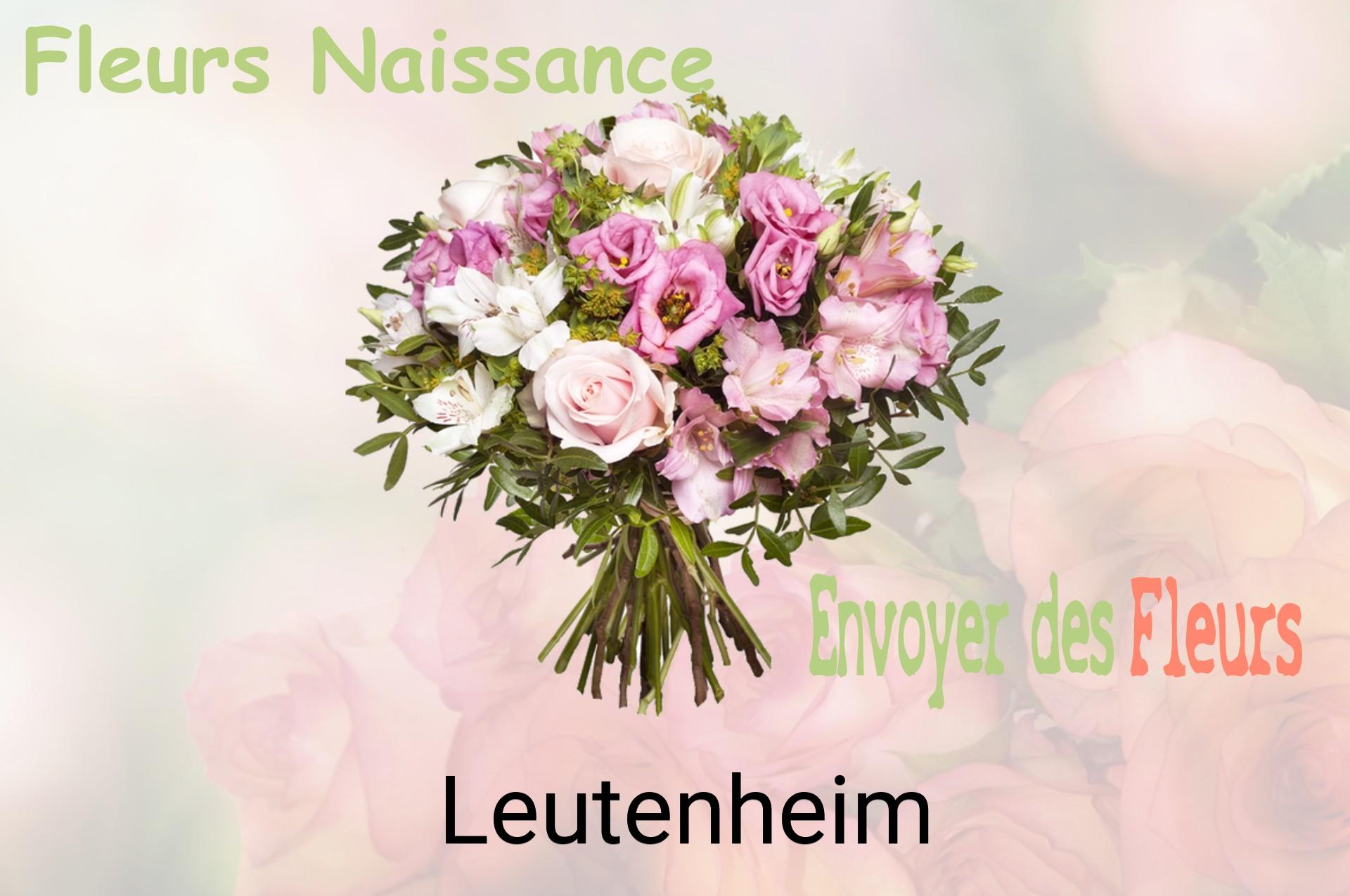 Bouquet de fleurs de naissance livré à Leutenheim